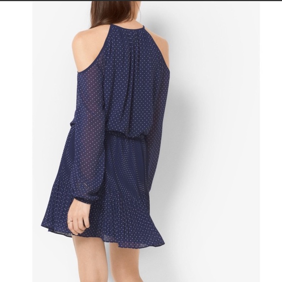 Michael Kors Pindot Peekaboo Dress - Picture 2 of 4